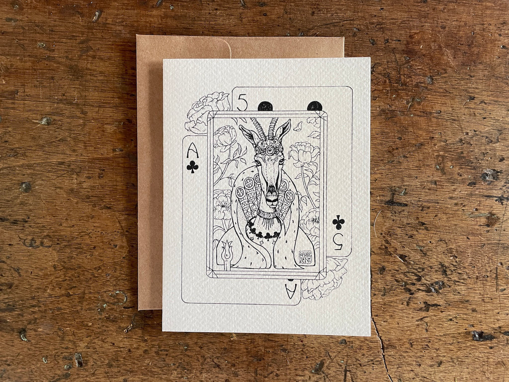 Whimsical Art Animal Card Set