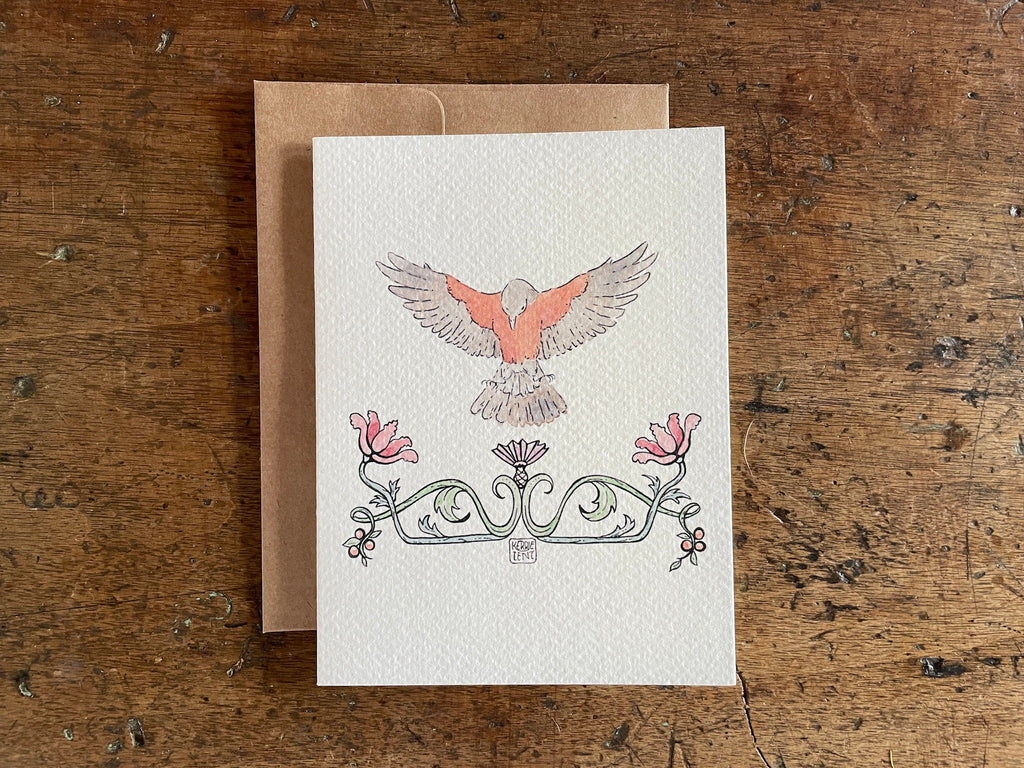 Whimsical Art Animal Card Set