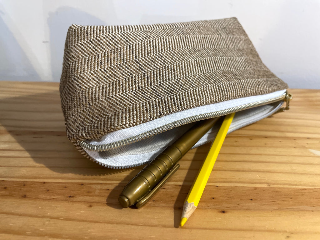 Pencil Case - Herringbone