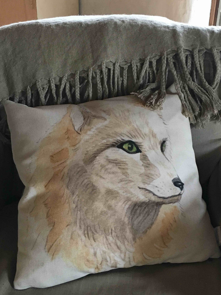 Fox Pillow Cover