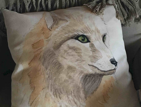 Fox Pillow Cover