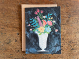 Painted Floral Art Card Set