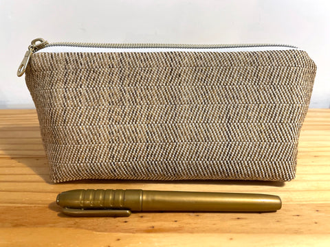 Pencil Case - Herringbone